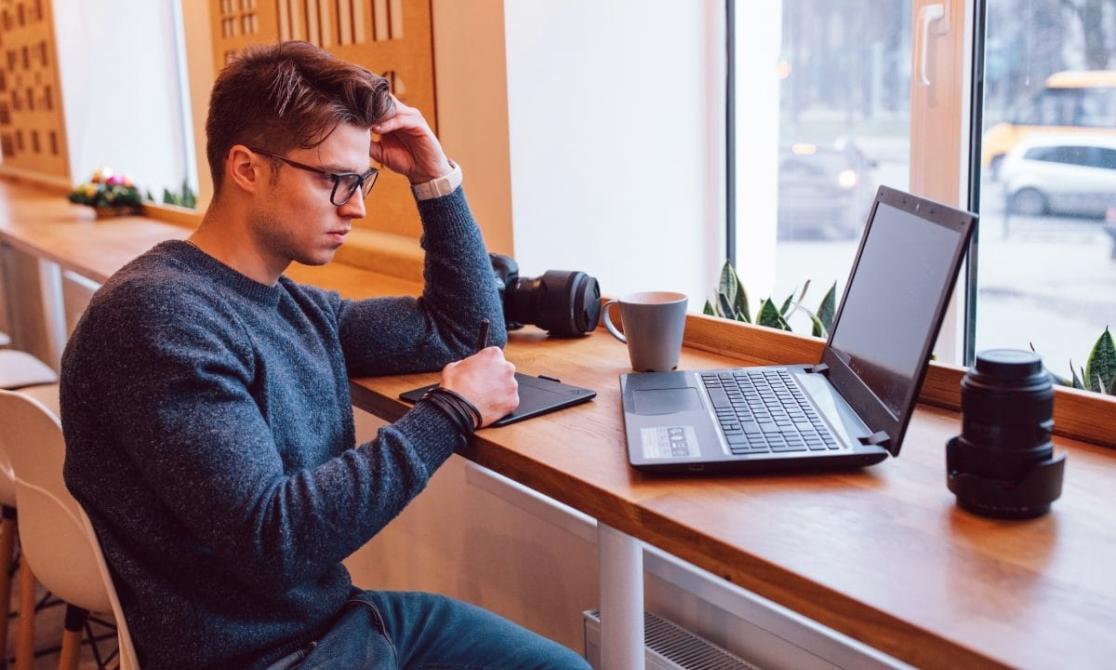 Team collaboration session reviewing industry sector reports